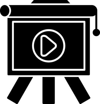 Training Creative Element for Interface Projects Solid vector