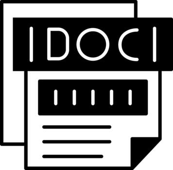 Doc Scalable Artwork for Website Interfaces Solid vector