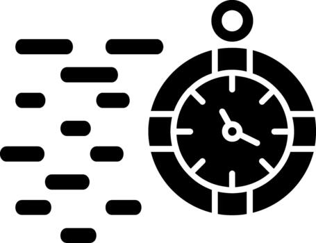 Fast Time Scalable Artwork for Website Interfaces Solid vector
