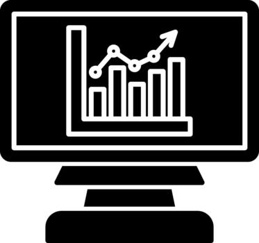 Professional Statistics Art for Creative Work Solid vector