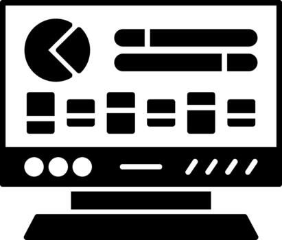 Computer Graphic for Modern Design Projects Solid vector