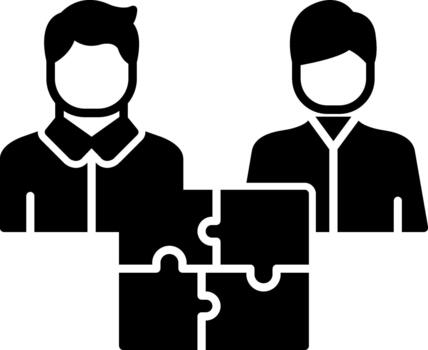 distintivo equipo símbolo para creativo proyectos sólido vector