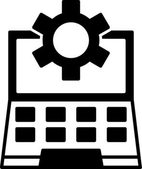 Professional Optimization Art for Creative Work Solid vector