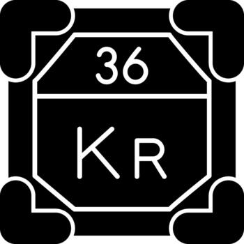 criptón gráfico para moderno diseño proyectos sólido vector