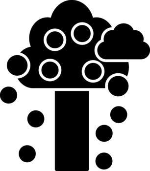Distinctive Winter Symbol for Creative Projects Solid vector