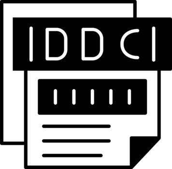 ddc editable activo para digital proyectos sólido vector