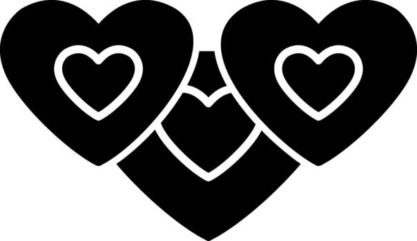 Heart Editable Asset for Digital Projects Solid vector