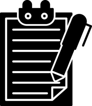 sencillo documentos icono obra de arte para sitio web diseño sólido vector