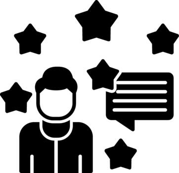 Rating Scalable Artwork for Website Interfaces Solid vector