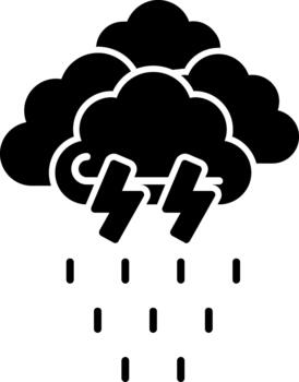 tormenta creativo elemento para interfaz proyectos sólido vector