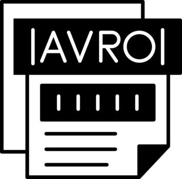 Avro Editable Asset for Digital Projects Solid vector
