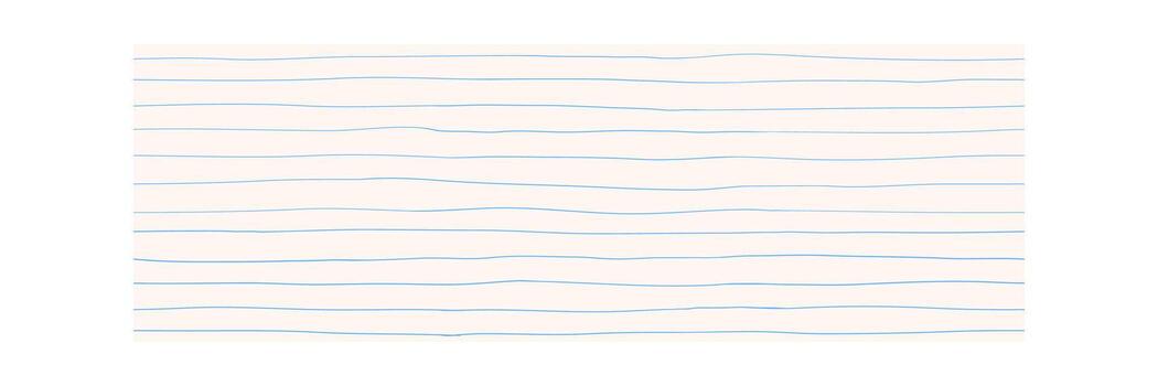 Notebook Lines Horizontal Seamless Pattern vector