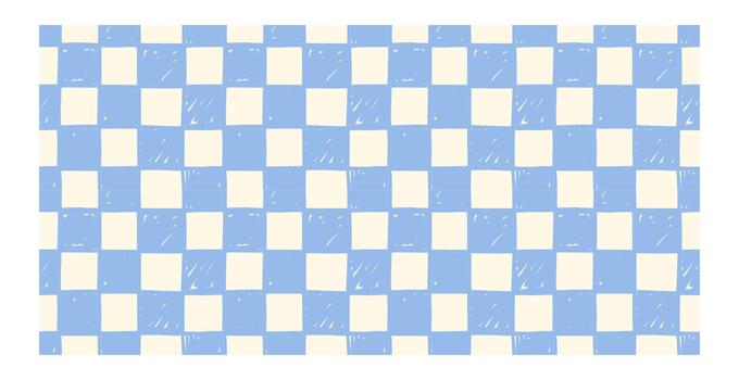 Checkered Pattern Seamless Background vector
