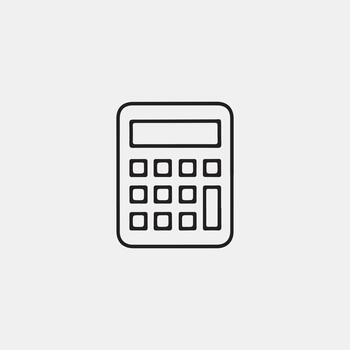 Digital Arithmetic Computing Device Mathematics Calculation Instrument vector