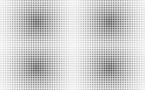 Halftone pattern background with gradient dots vector