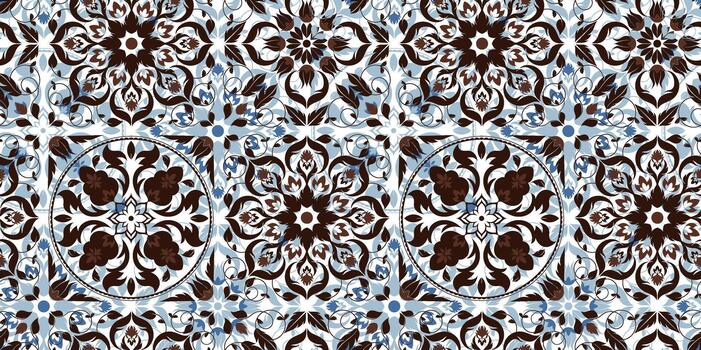 Seamless mosaic pattern. vector