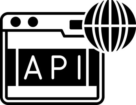 Application Original Icon for Design Projects Solid vector