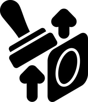 Computer Unique Graphic Design Resource 4937 Version 2 Solid vector