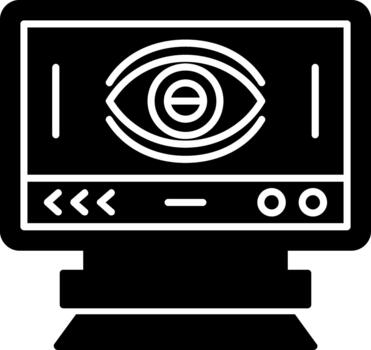 Spyware Scalable Artwork for Website Interfaces Solid vector