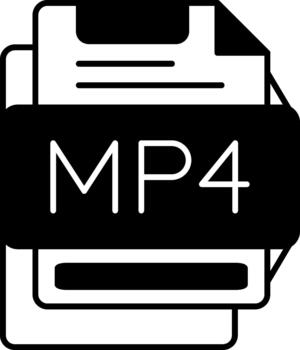mp4 editable activo para digital proyectos sólido vector