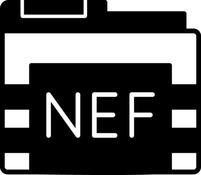 Nef Editable Asset for Digital Projects Solid vector