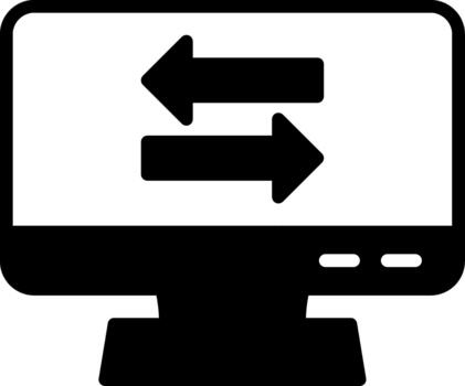 Transfer Editable Asset for Digital Projects Solid vector