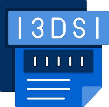 3ds dimensional graphics modeling rendering Flat vector