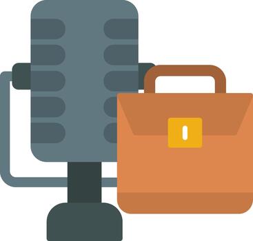 podcast creativo elemento para interfaz proyectos plano vector