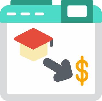 matrícula creativo elemento para interfaz proyectos plano vector