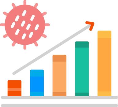 estadística creativo elemento para interfaz proyectos plano vector