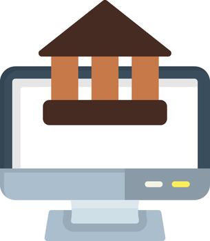 Banking Creative Element for Interface Projects Flat vector