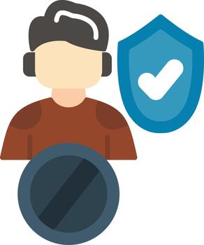 acceso negado creativo elemento para interfaz proyectos plano vector