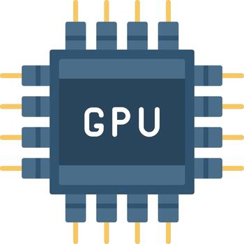 gpu escalable obra de arte para sitio web interfaces plano vector
