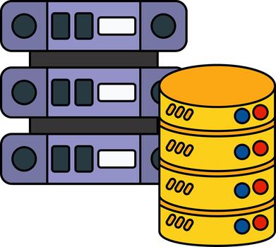 base de datos repositorio almacenamiento servidor vector