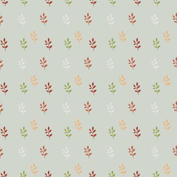 Botanical Leaf Seamless Pattern vector
