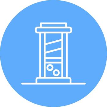 rodar arriba creativo elemento para interfaz proyectos línea multi circulo vector