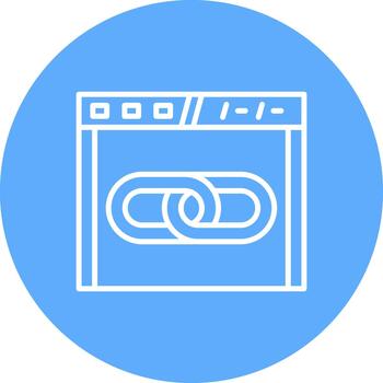 vinculado creativo elemento para interfaz proyectos línea multi circulo vector
