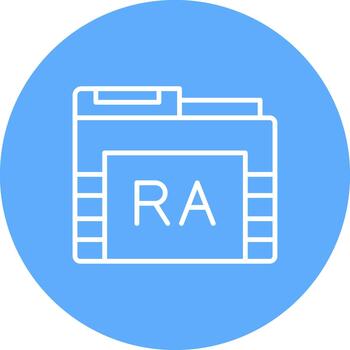 real academia de bellas artes carpeta creativo elemento para interfaz proyectos línea multi circulo vector
