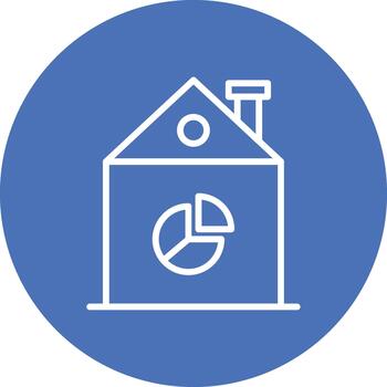 tarta gráfico creativo elemento para interfaz proyectos línea multi circulo vector