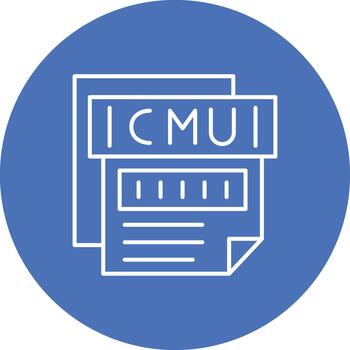 cmu creativo elemento para interfaz proyectos línea multi circulo vector