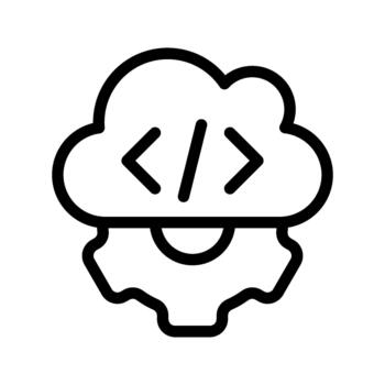 API Software Integration Interface vector