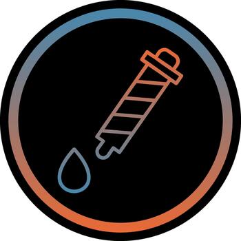 Pipette Creative Element for Interface Projects Gradient Circle vector