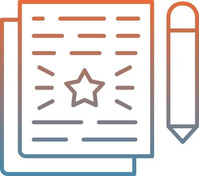 conclusión creativo elemento para interfaz proyectos degradado circulo vector