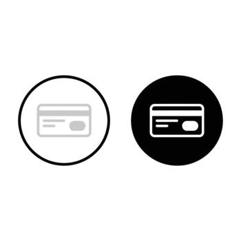 pago método íconos vector