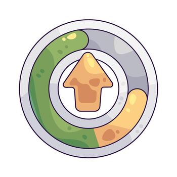 loading progress illustration vector