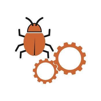 editable Software Debugging and System Settings Concept vector