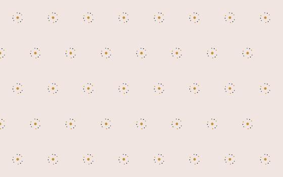 Capsule Rosette Chain Pattern vector