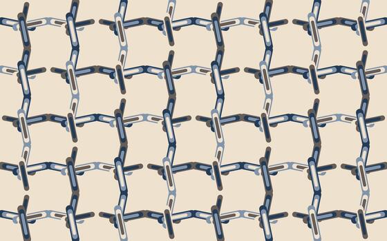 Folded Link Grid Pattern vector