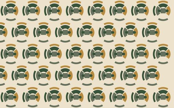 Modular Arc Brick Pattern vector