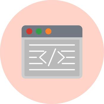 code optimisation clean refactoring efficiency Multi Circle Icon vector